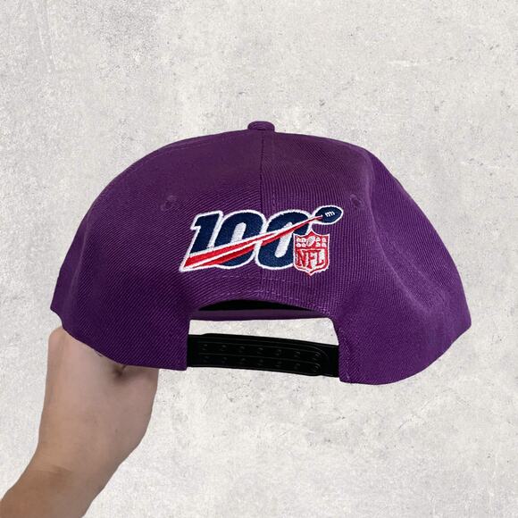 Vintage Y2K New Era LSU Snapback Hat OSFA Purple Yellow with Rare NFL - Picture 5 of 6